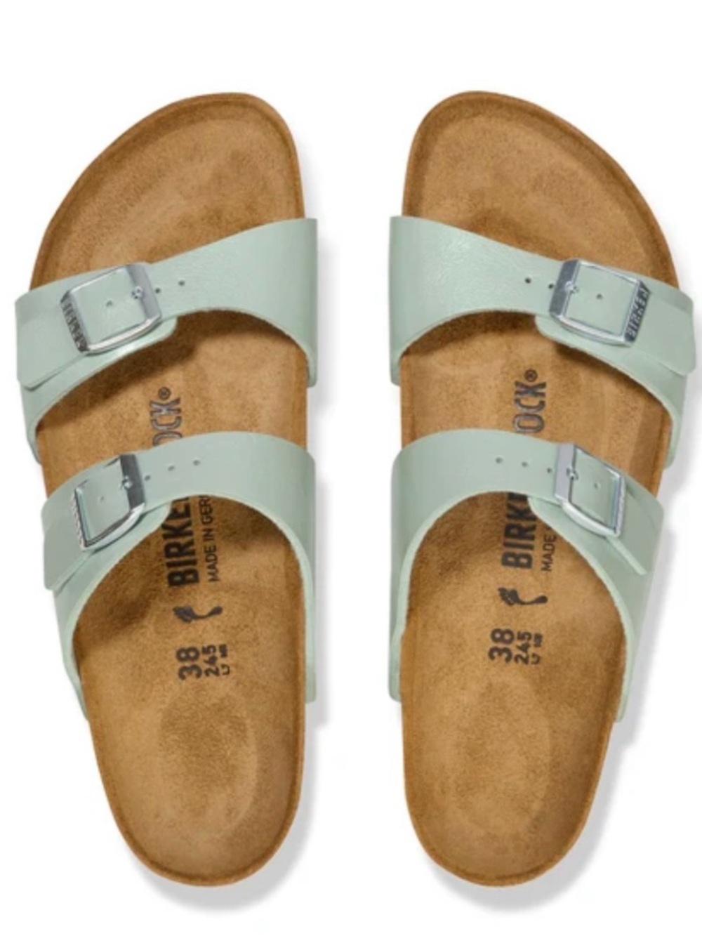 Birkenstock Sydney Graceful Surf Green Birko-Flor